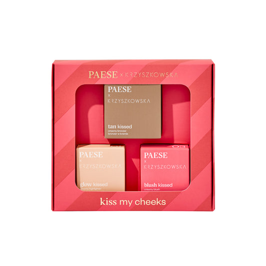 PAESE x Krzyszkowska | Kiss My Cheeks Beauty Set