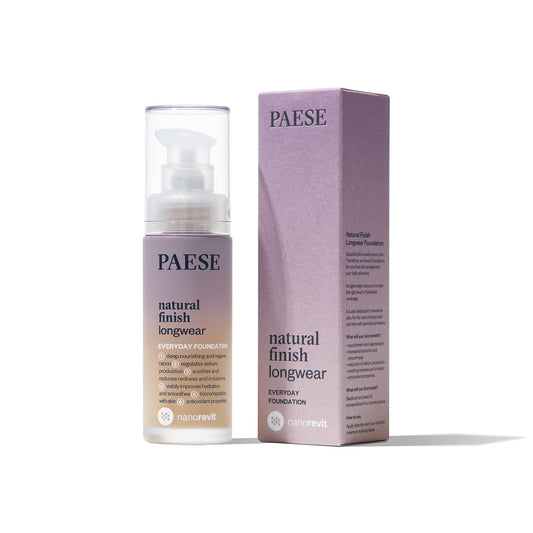 PAESE | Natural Finish Стойкая тональная основа